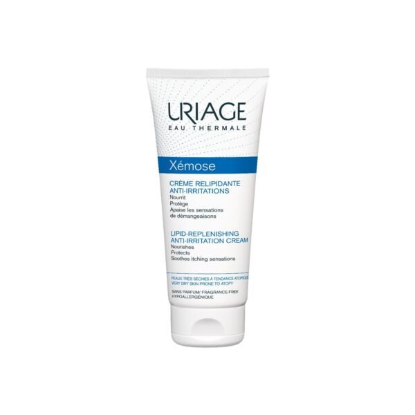 Uriage Eau Thermale Xemose Hypoallergenic Non-Greasy Lipid Replenishing Anti-Irritation Cream for Dry Skin - fragrance free