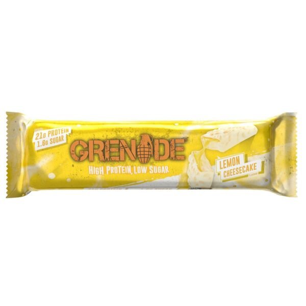 Grenade High Protein Low Sugar Bar Lemon Cheesecake 60 g
