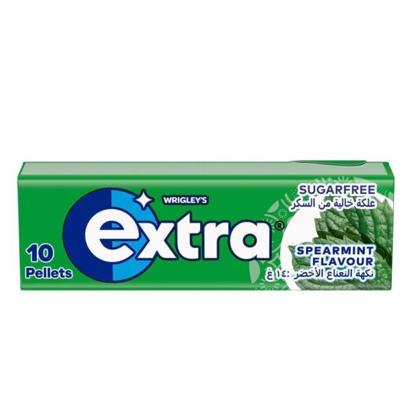 Wrigley's Extra Spearmint Gum Sugarfree, 14g