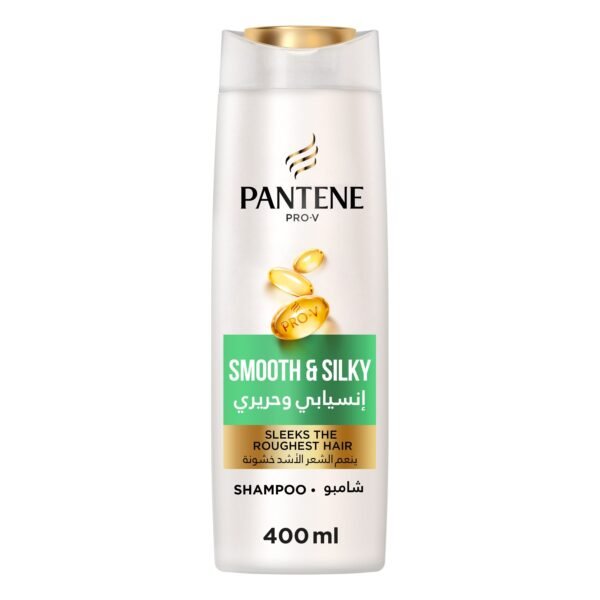 Pantene Pro-V Smooth & Silky Shampoo, 400ml