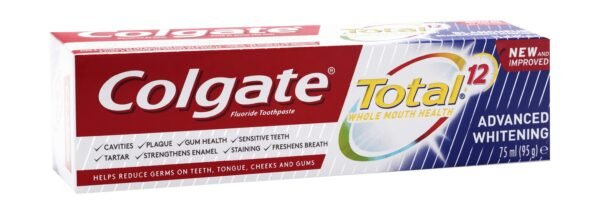 Colgate Total Advanced Whitening Toothpaste, 75ml