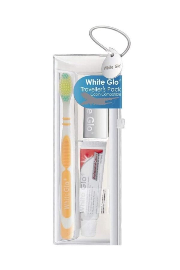 White Glo Assorted Color Oral Care Set, 3 Pieces