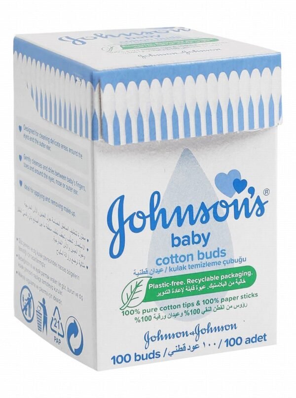 Johnson's Cotton Buds, 100 Pieces