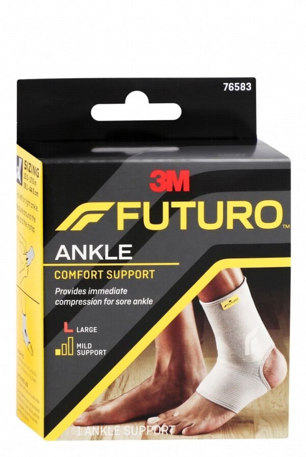 Futuro Comfort Large Ankle Support (38-44.5cm), 1 Piece